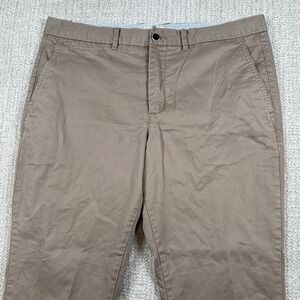 Perk Mens 38x30 Faded Brown Slim Fit Stretch Feel Good Chino Pants